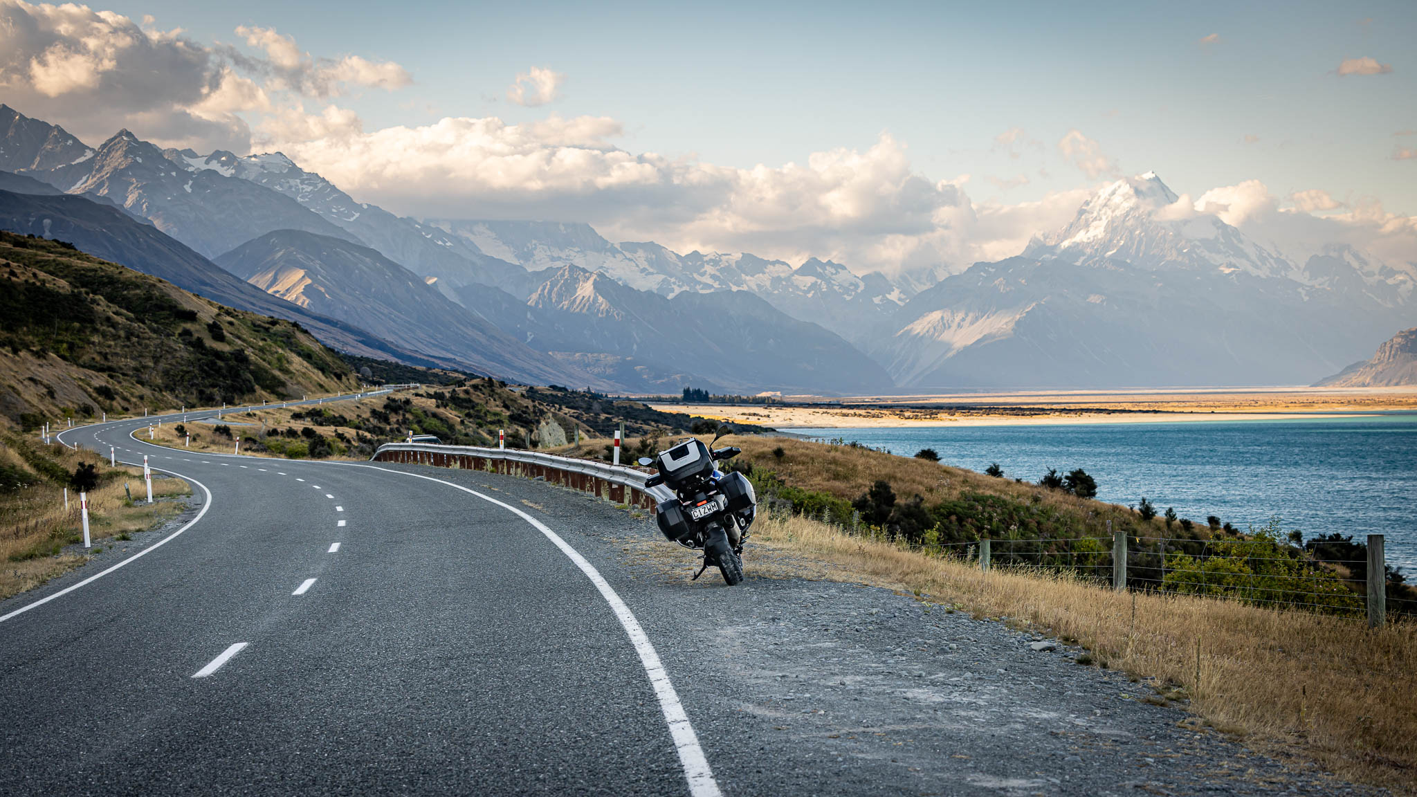 Starting Moto New Zealand: Mount Cook