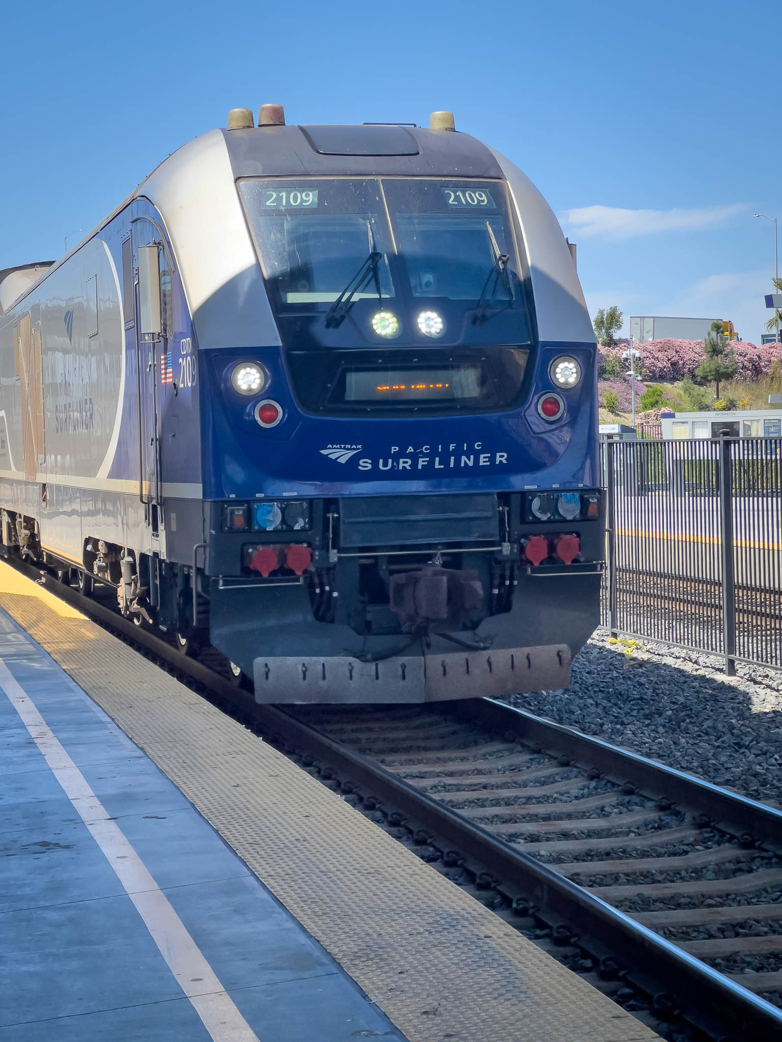 Riding the Pacific Surfliner